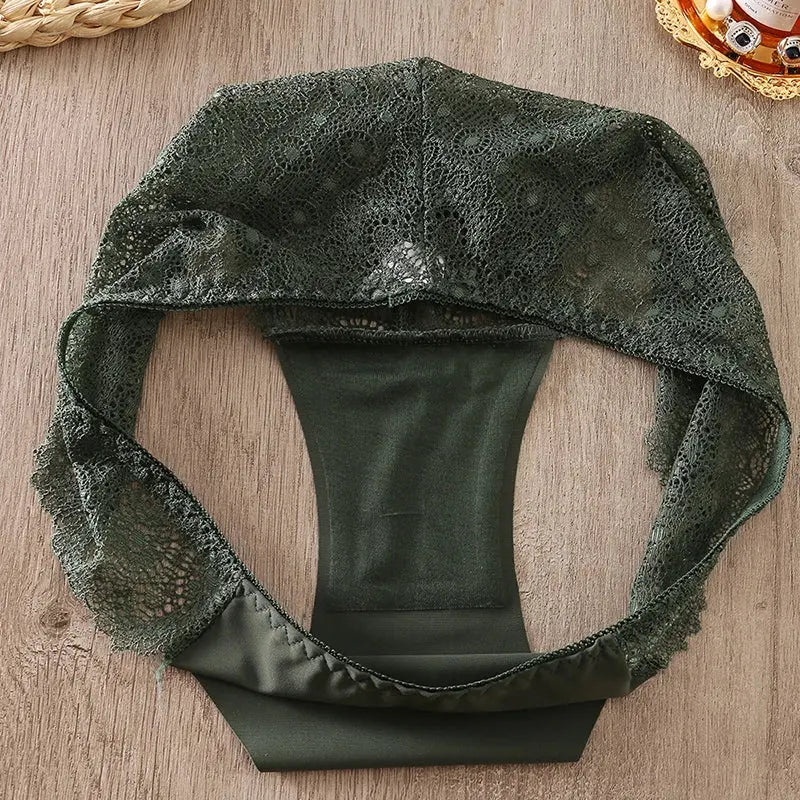 Lot de 6 slips en dentelles sexy pour femme repiranteLot de 6 slips en dentelle sexy pour femme respirante