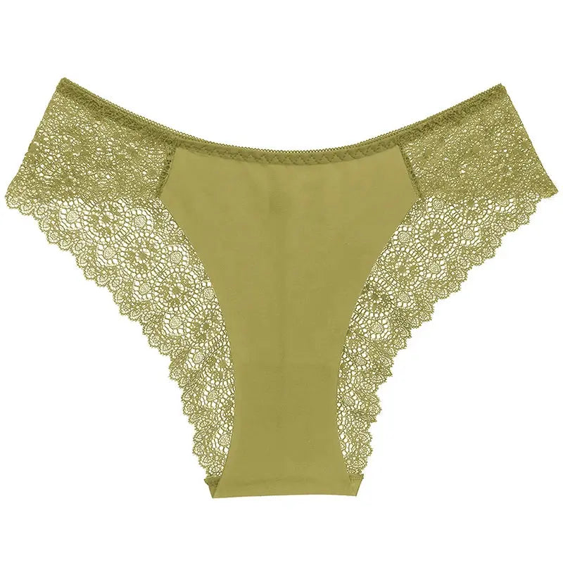 Lot de 6 slips en dentelles sexy pour femme repiranteLot de 6 slips en dentelle sexy pour femme respirante