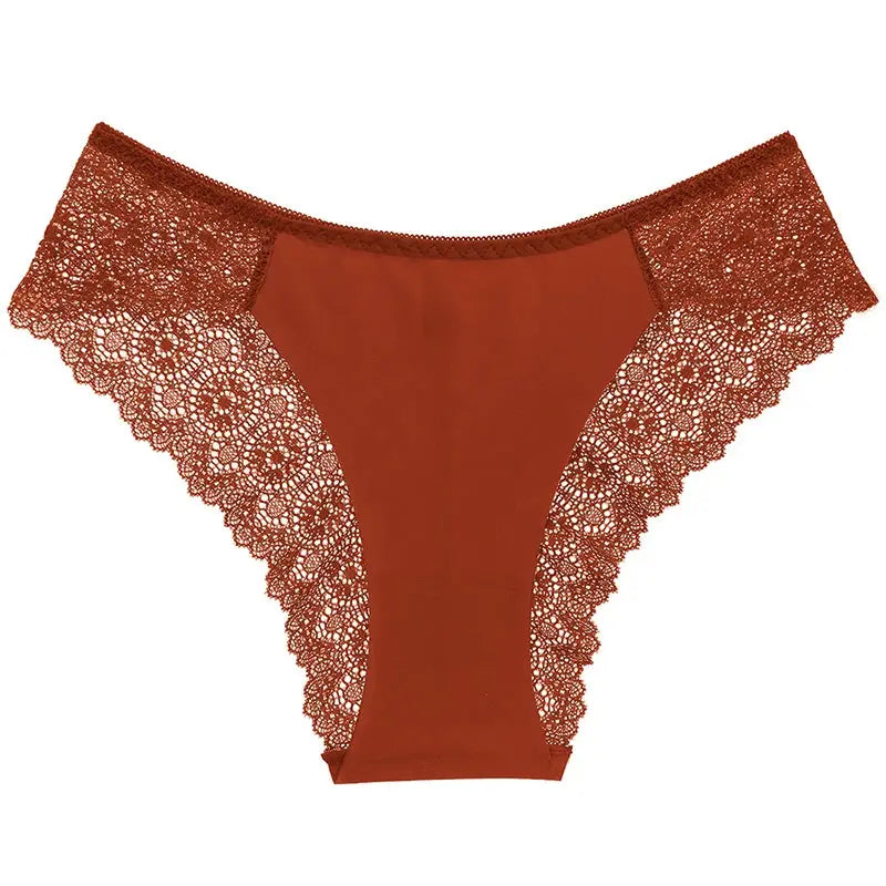 Lot de 6 slips en dentelles sexy pour femme repiranteLot de 6 slips en dentelle sexy pour femme respirante