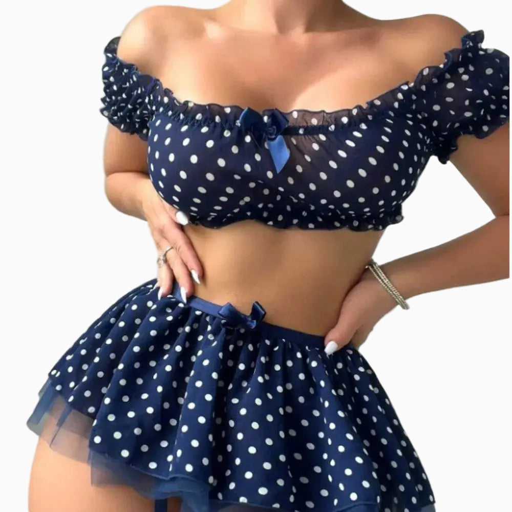 Ensemble de lingerie sexy deux pièces tendance et exquis Lingeries et Accessoires Annie