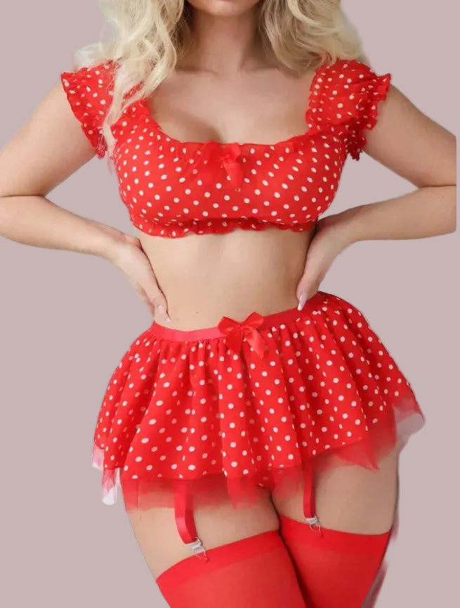 Ensemble de lingerie sexy trois pièces tendance et exquis Lingeries et Accessoires Annie