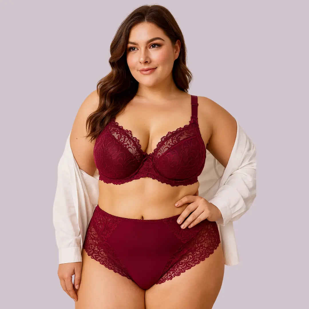 Ensemble soutien-gorge et culotte mince armatures Boutique de Lingeries et Accessoires Annie