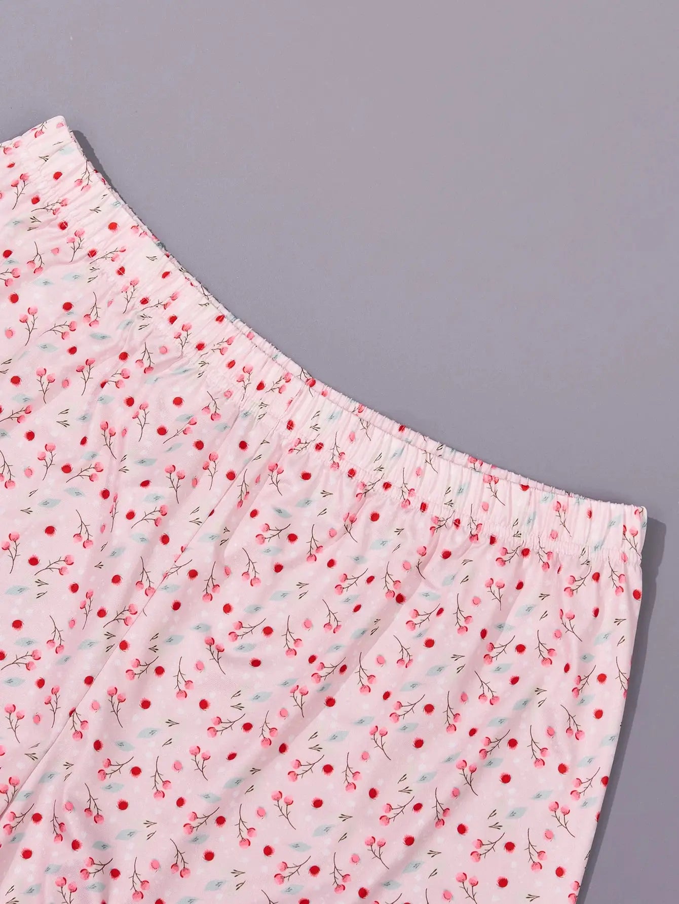 Pyjama grande taille bretelles d'été,deux pièces, vêtements de maison