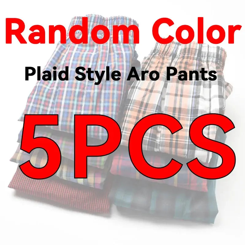 Lot de 3 a 10 pieces boxers coton homme -Boxer en carreau