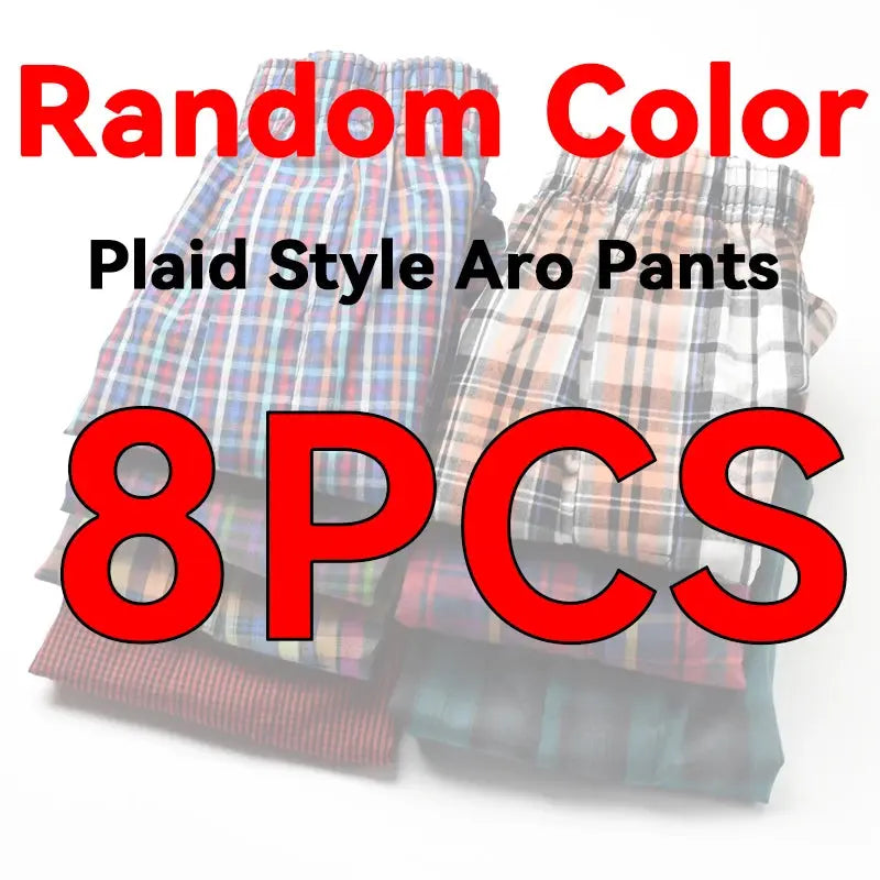 Lot de 3 a 10 pieces boxers coton homme -Boxer en carreau