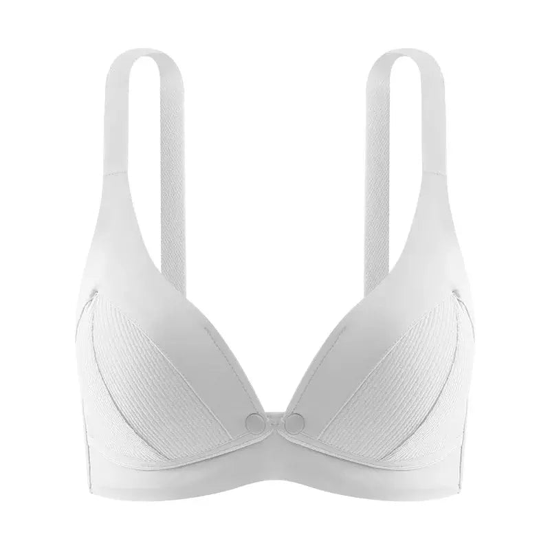 Soutien gorge d'allaitement ultra-mince froncé