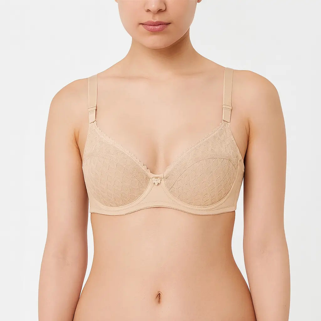 Soutien gorge coton doux avec armatures bien ajusté Boutique de Lingeries et Accessoires Annie