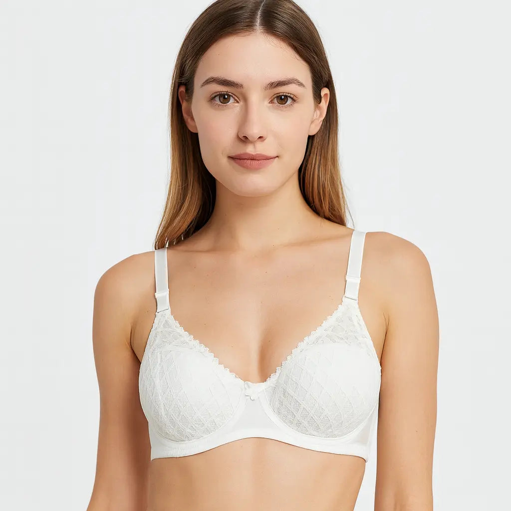 Soutien gorge coton doux avec armatures bien ajusté Boutique de Lingeries et Accessoires Annie