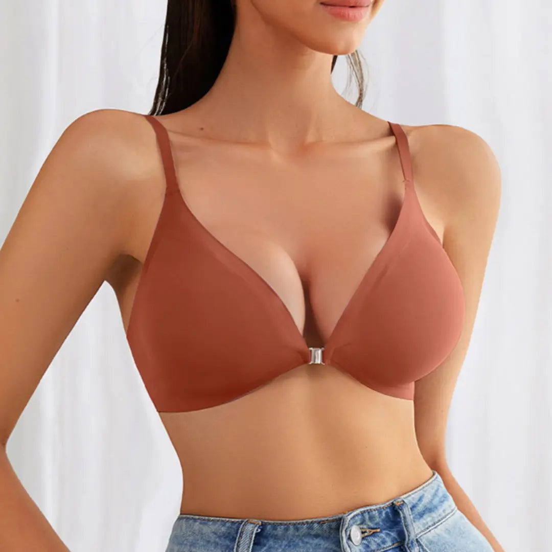 Soutien-gorge sans armature avec ouverture avant amovible Lingerie sexy annie