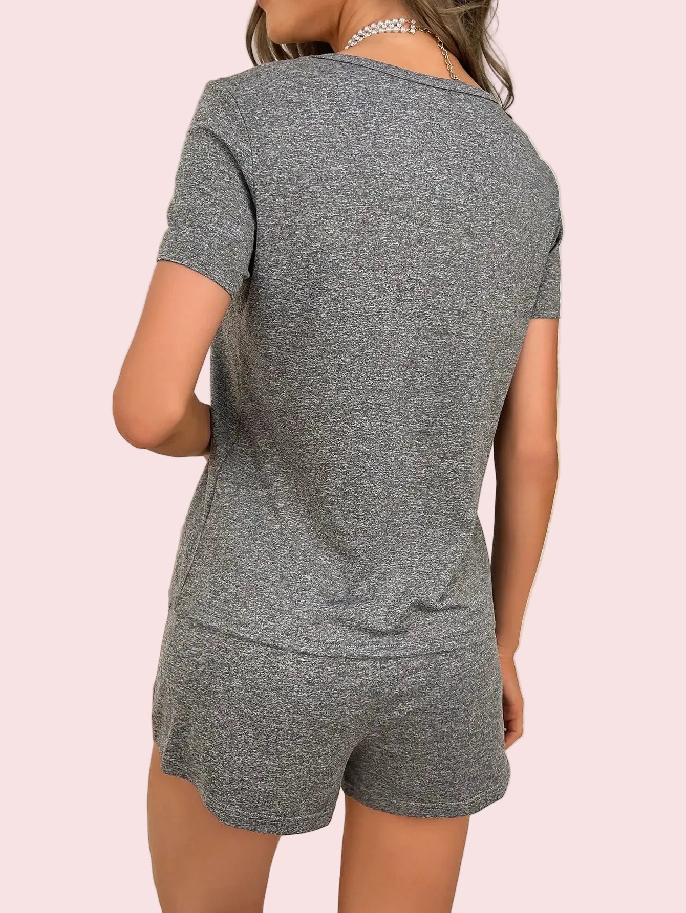 Pyjama deux pièces pour femme nouveauté style maison