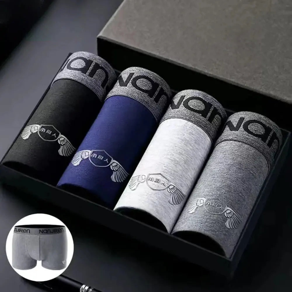 Lot de 04/pieces Boxershorts coton Boxer caleçon L-4XL