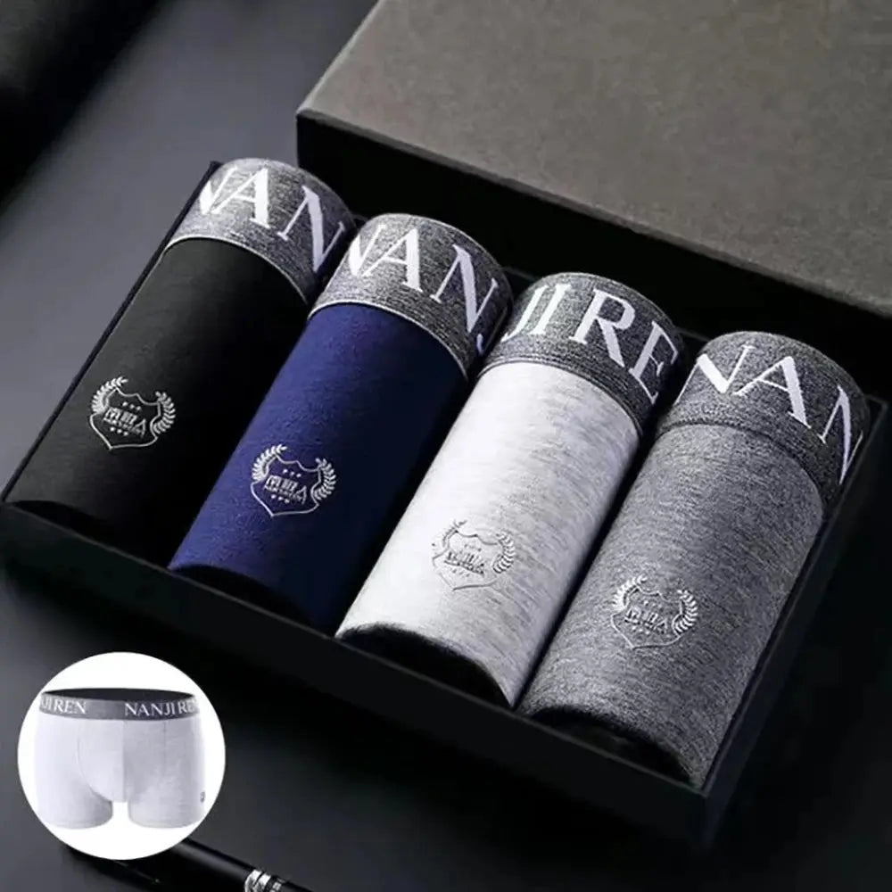 Lot de 04/pieces Boxershorts coton Boxer caleçon L-4XL