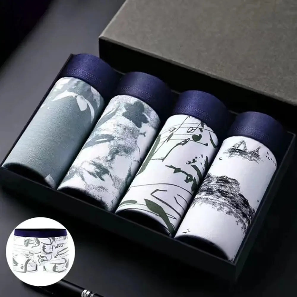 Lot de 04/pieces Boxershorts coton Boxer caleçon L-4XL