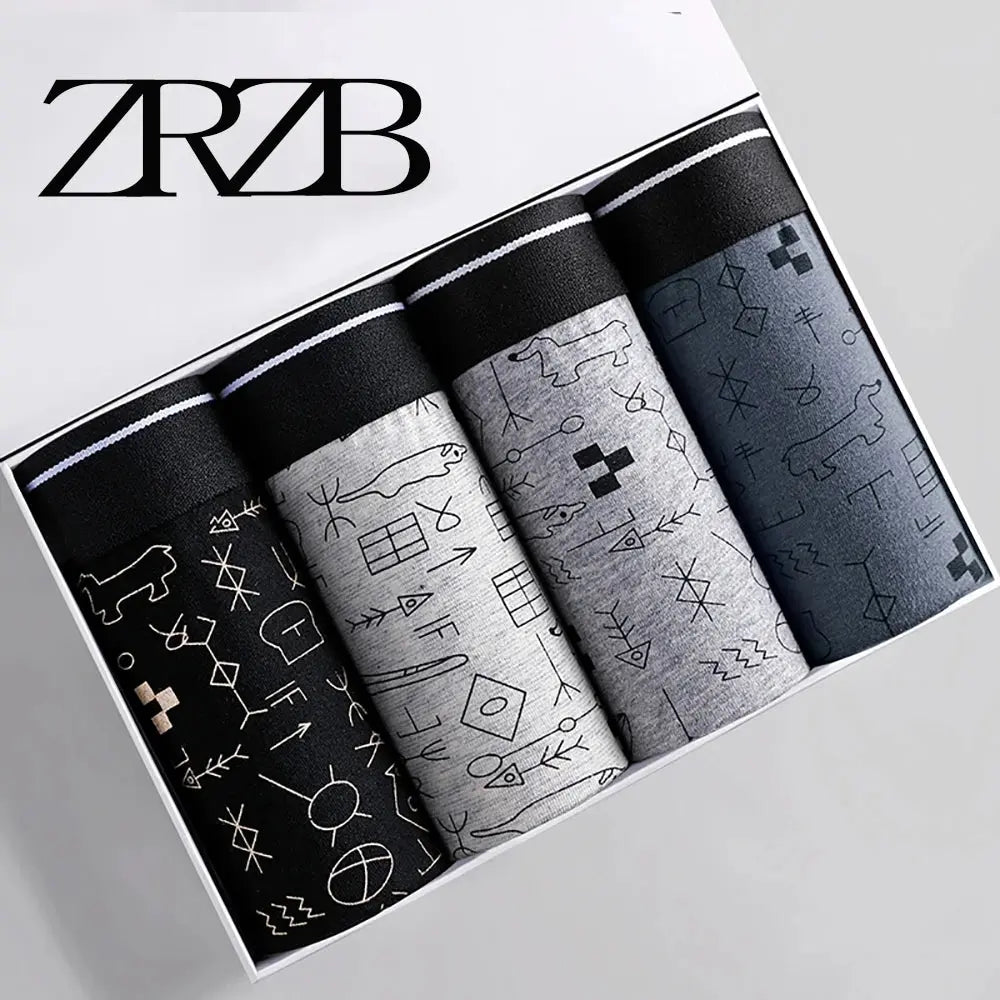 Lot de 04/pieces Boxershorts coton Boxer caleçon L-4XL