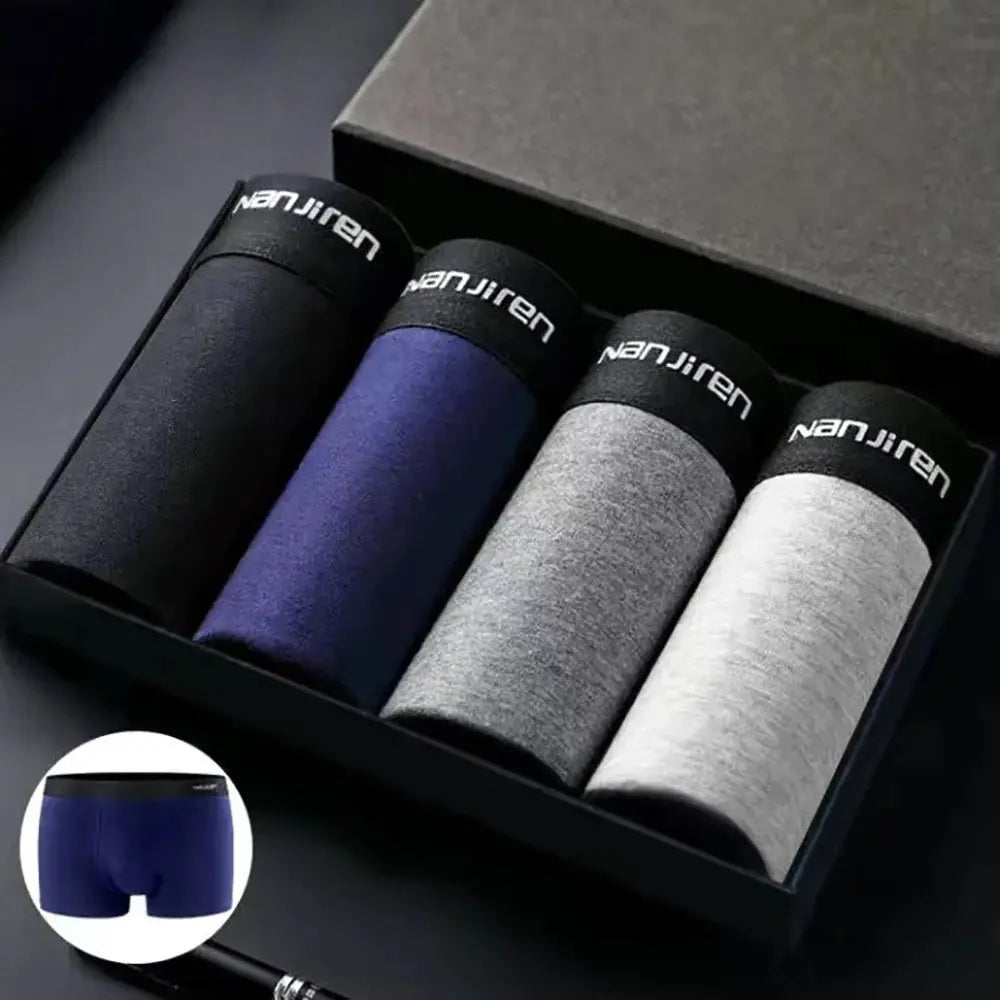 Lot de 04/pieces Boxershorts coton Boxer caleçon L-4XL