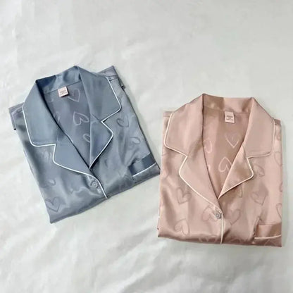 Pyjama épais à manches longues, collection automne et hiver