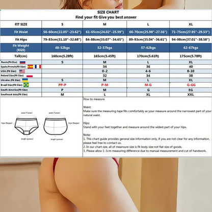 Culotte String en coton Sexy en lot de 03 pieces pour femmes