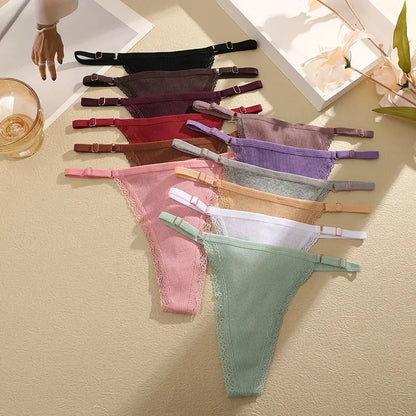 Culotte String en coton Sexy en lot de 03 pieces pour femmes