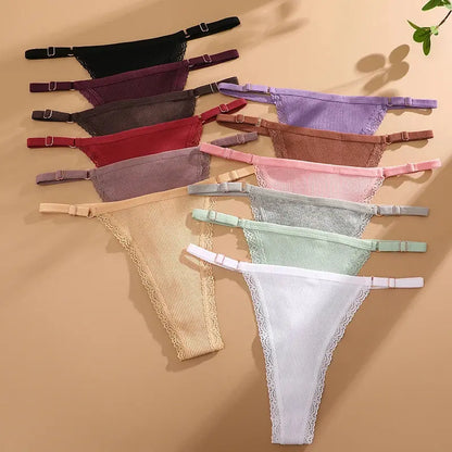 Culotte String en coton Sexy en lot de 03 pieces pour femmes