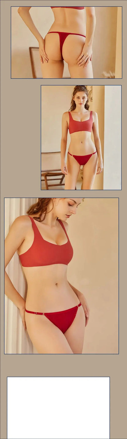 Culotte String en coton Sexy en lot de 03 pieces pour femmes