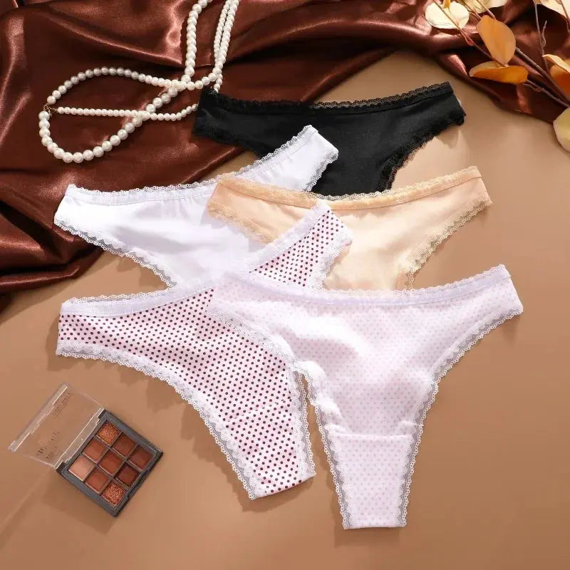 culotte string Lot de 03 pièces Sexy sans couture femmes
