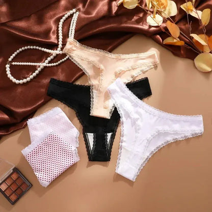 culotte string Lot de 03 pièces Sexy sans couture femmes