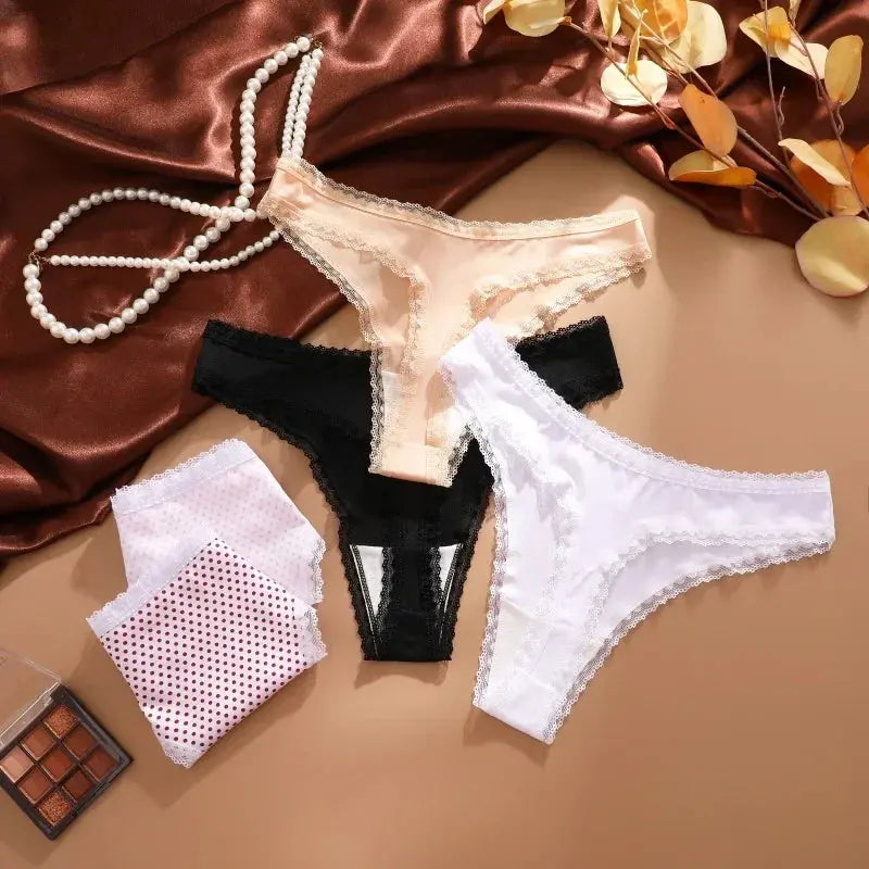 culotte string Lot de 03 pièces Sexy sans couture femmes