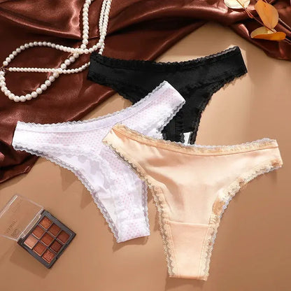 culotte string Lot de 03 pièces Sexy sans couture femmes