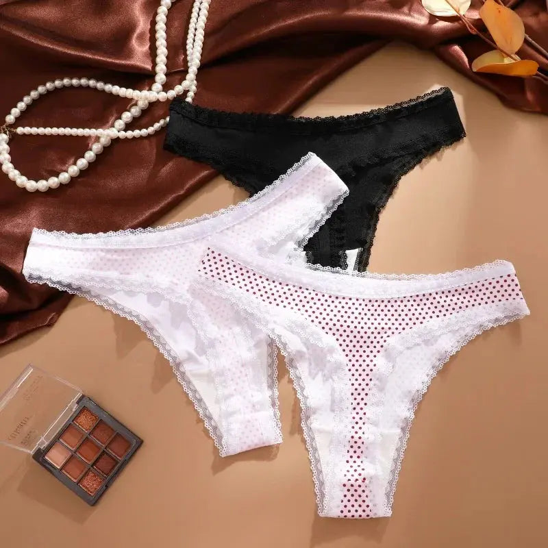 culotte string Lot de 03 pièces Sexy sans couture femmes
