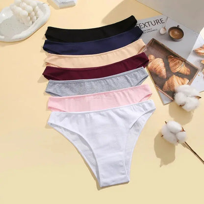 Lot de 04 culottes coton sans couture