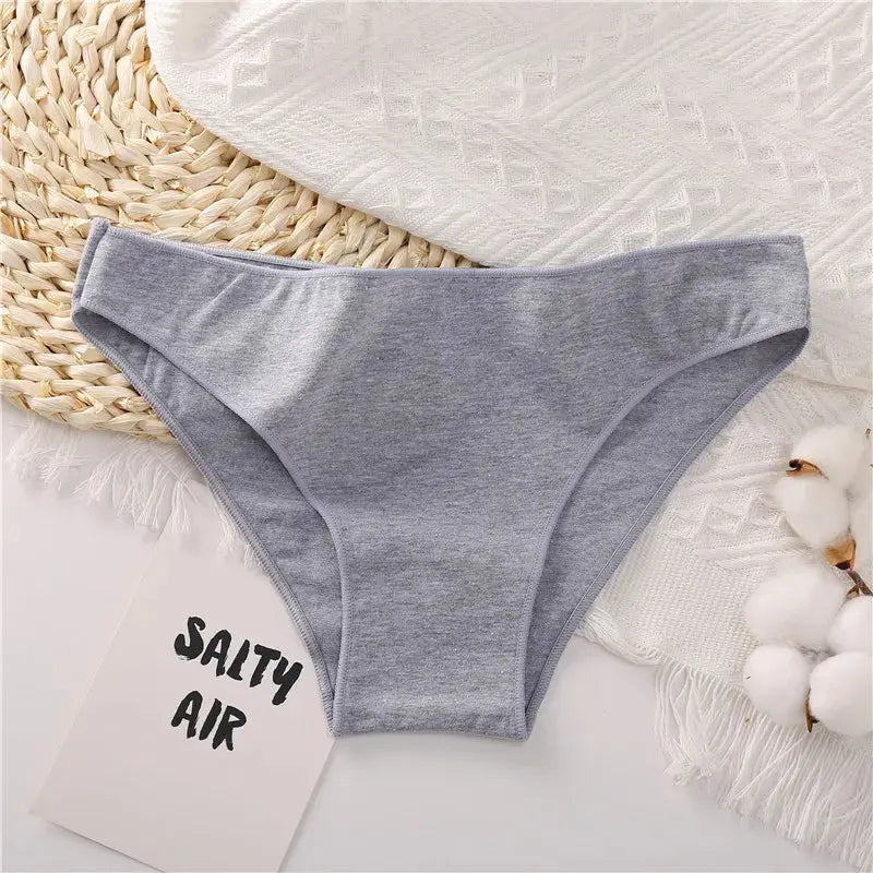 Lot de 04 culottes coton sans couture