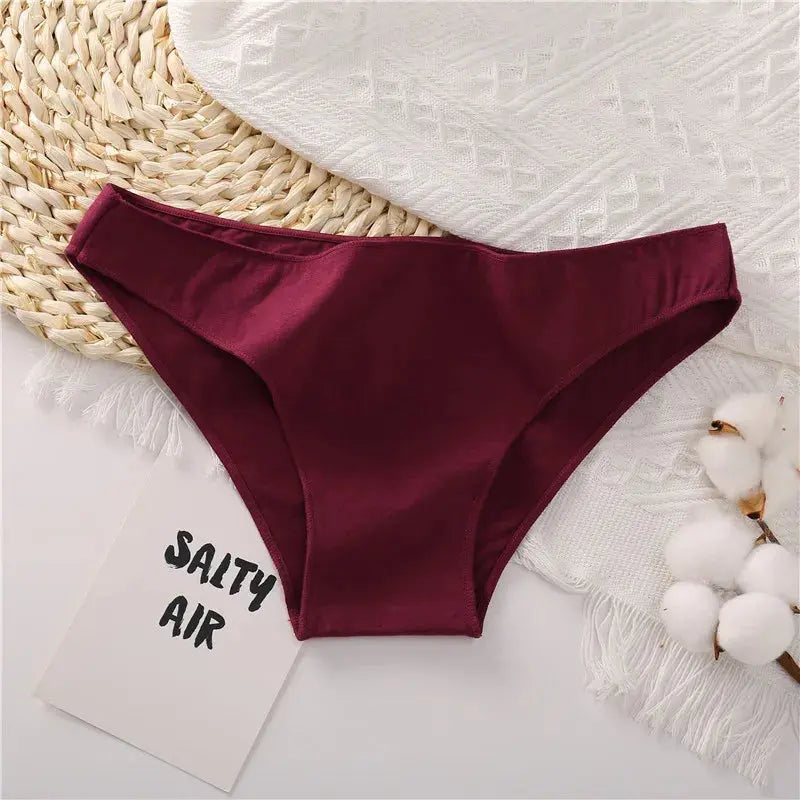 Lot de 04 culottes coton sans couture