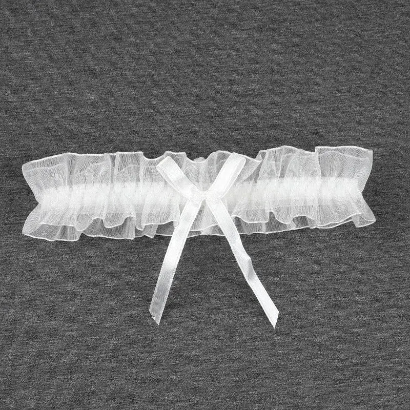  jarretelles-Anneau de jambe en dentelle-cuissade sexy transparente