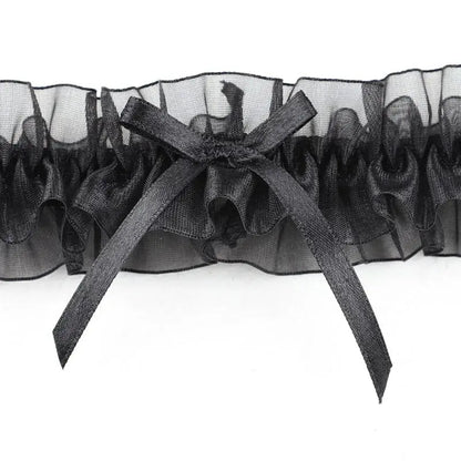  jarretelles-Anneau de jambe en dentelle-cuissade sexy transparente