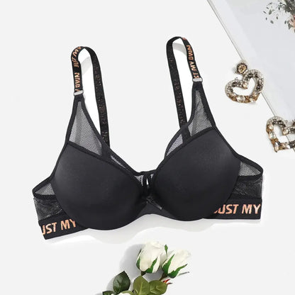 Soutien-gorge Push Up en treillis métallique respirant