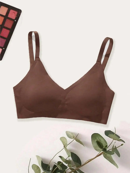 Soutien-gorge push-up sans fil avec coussinet amovible