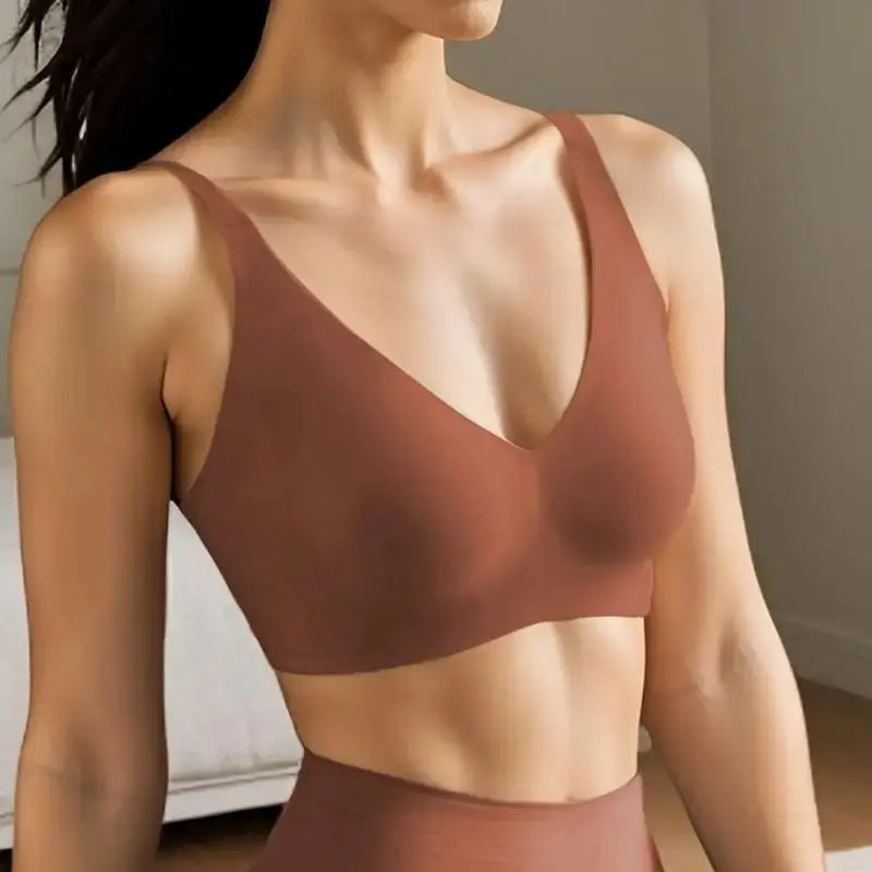Soutien-gorge push-up sans fil avec coussinet amovible