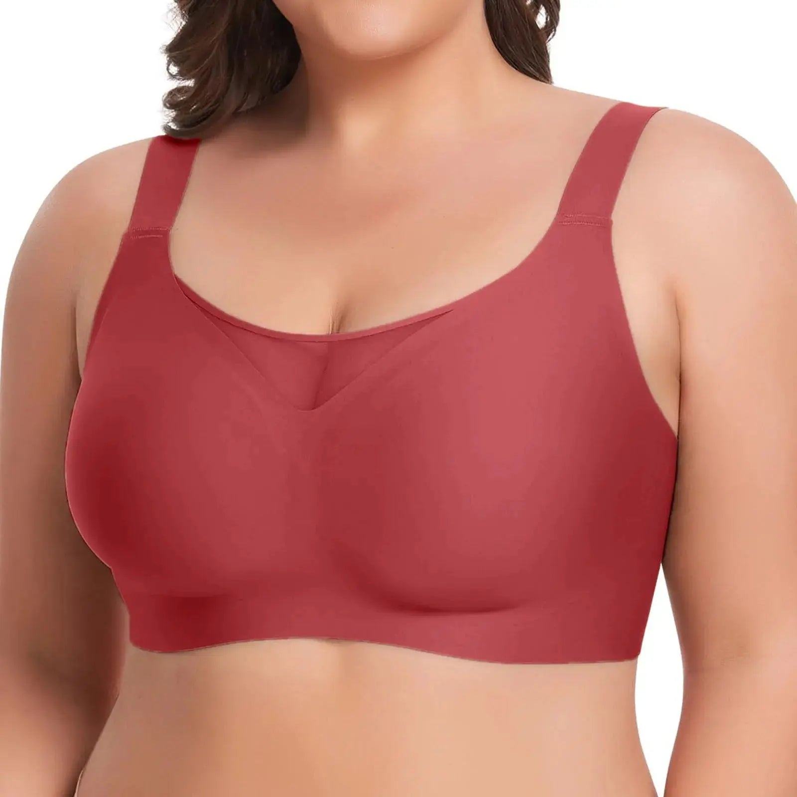 Soutien-gorge sans armatures rembourré sans couture