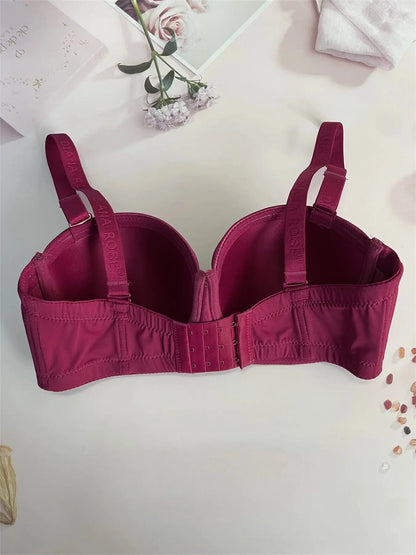 soutien-gorge Push Up respirent grande taille, bonnet D