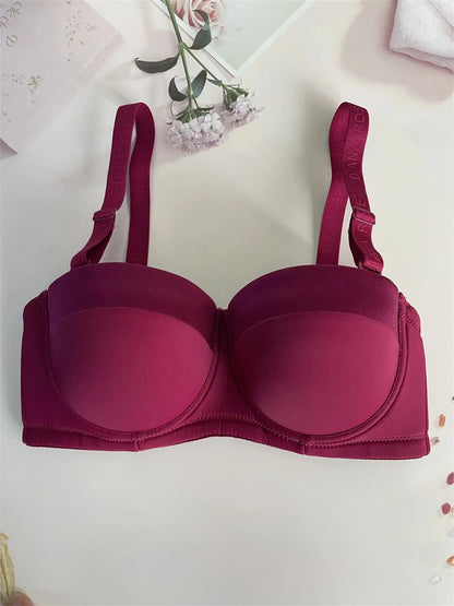 soutien-gorge Push Up respirent grande taille, bonnet D