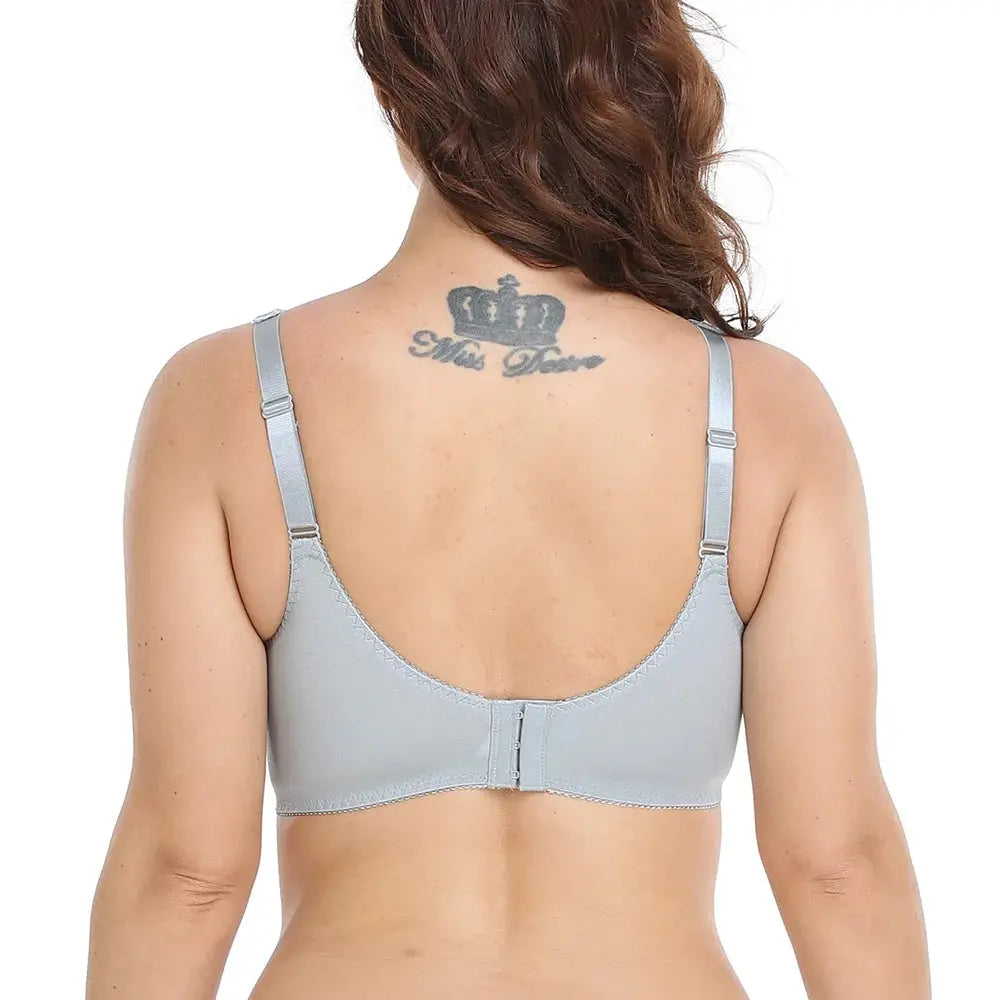 Soutien-gorge Push Up sans couture grande taille,Non rembourré
