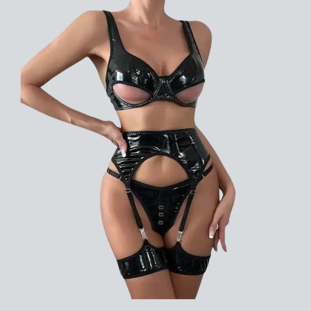 Ensemble Lingerie trois pieces pour femme Sexy, Lingerie sensuelle