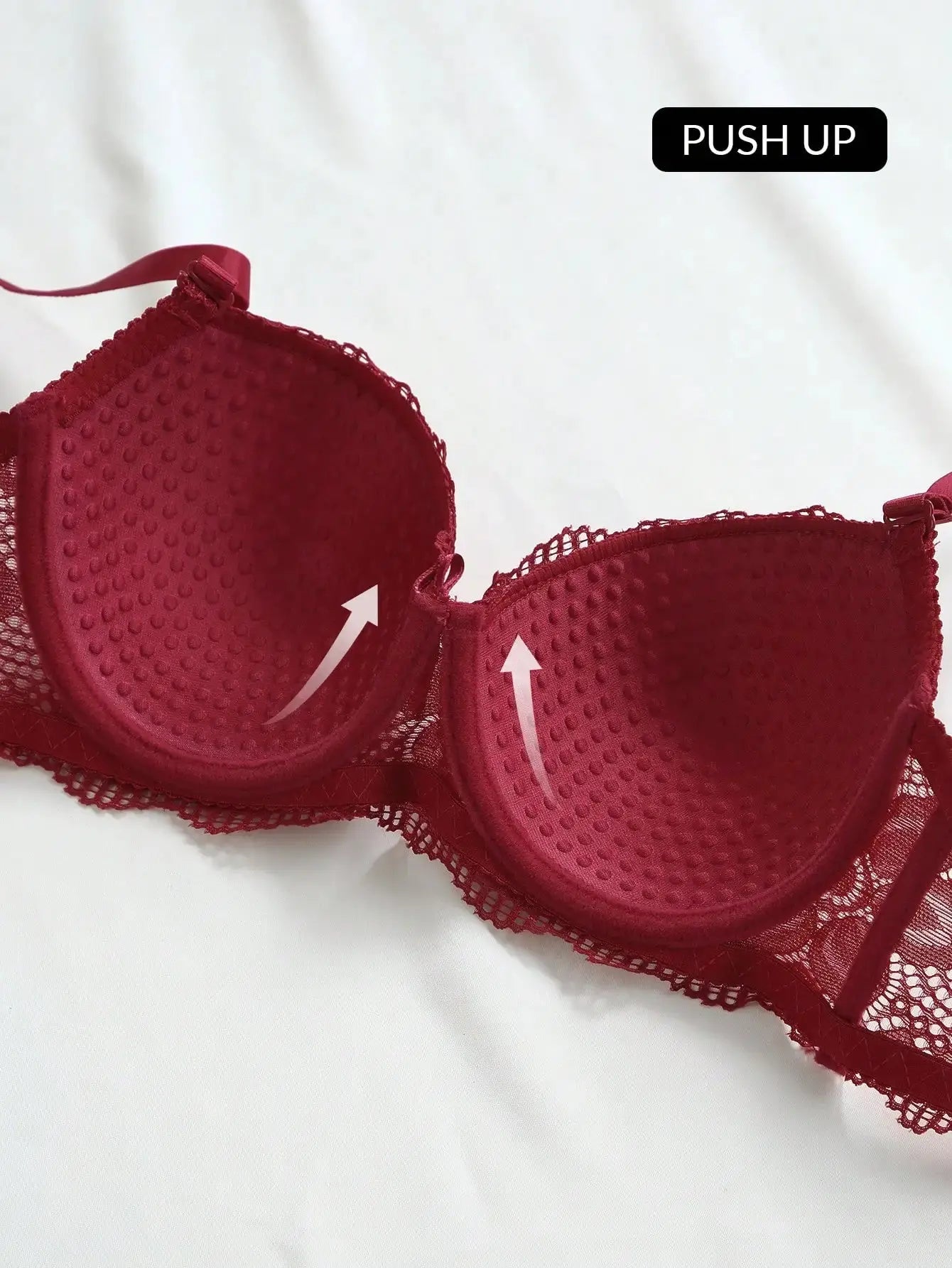 Ensemble deux pièces soutien-gorge et culotte transparentes
