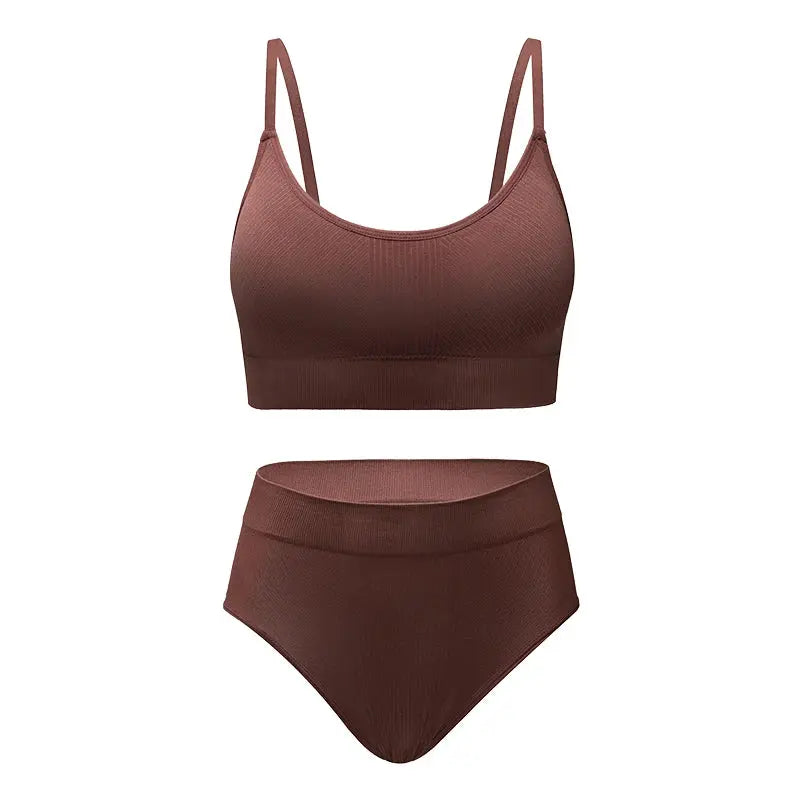 Ensemble  sans couture soutien-gorge et culottes-sous vetement sexy