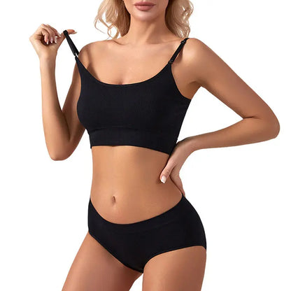 Ensemble  sans couture soutien-gorge et culottes-sous vetement sexy Boutique de Lingeries et Accessoires Annie