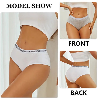 Lot de 03 pièces culotte coton ceinture taille basse femme