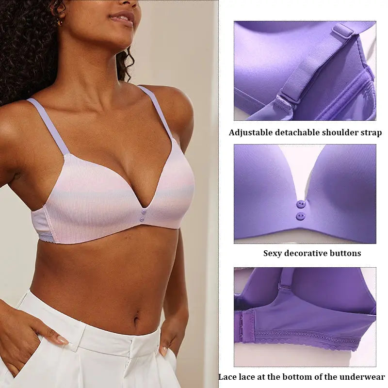 Soutien-gorge Sexy petite poitrine soutien-gorge BH taille B C