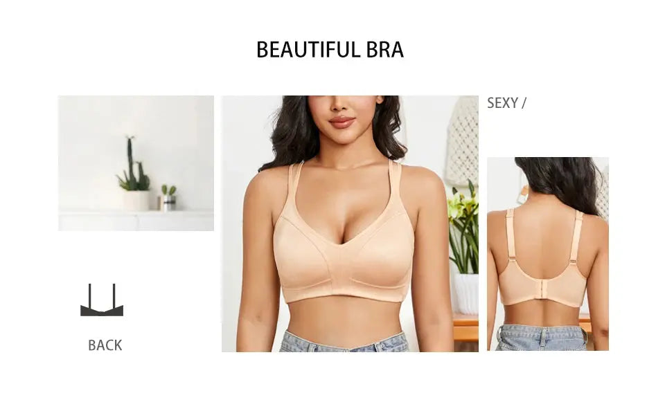 Soutien-gorge grande taille minimiseur pour femmes