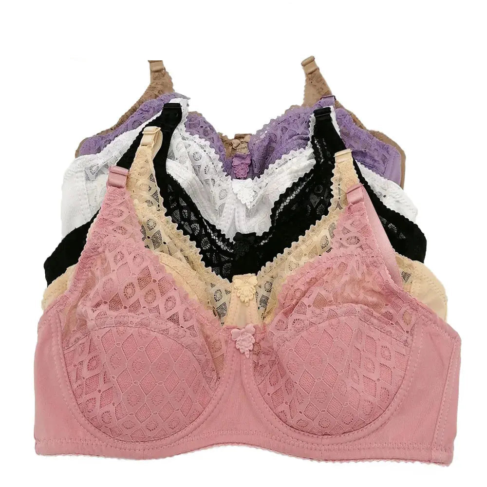 Soutien gorge coton doux avec armatures bien ajusté