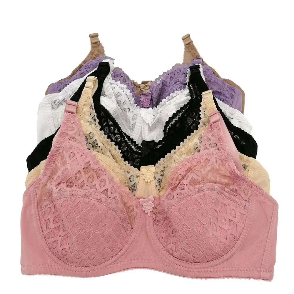 Soutien gorge coton doux avec armatures bien ajusté